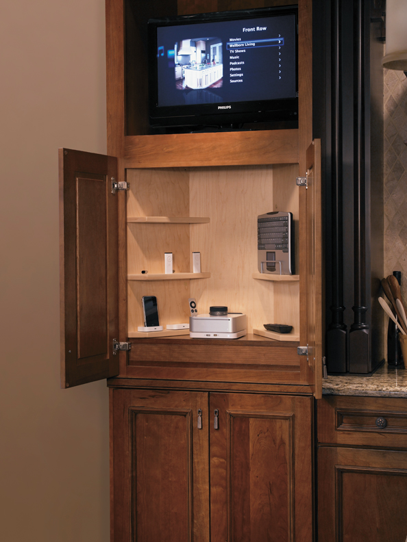 Entertainment Centers - Media Life Furniture Cabinet by Wellborn Cabinet, Inc. 