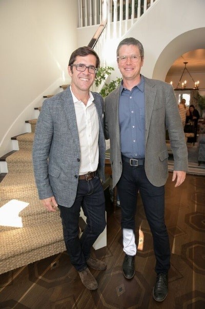 Southern Living Editor in Chief Sid Evans and Architect Christopher Sanders
