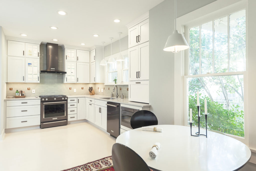 white kitchen cabinetry hanover in maple small kitchen design contest