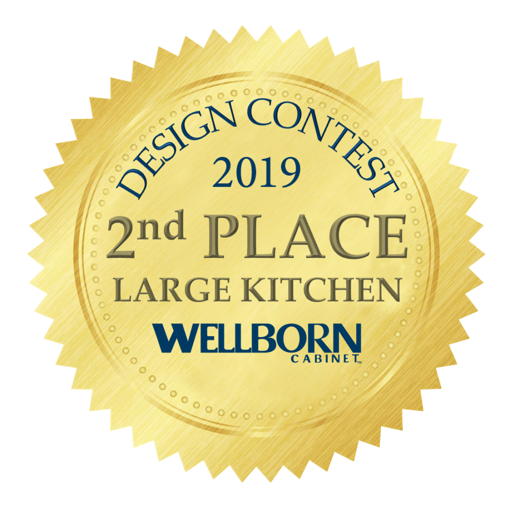 second place wellborn cabinet kitchen design contest